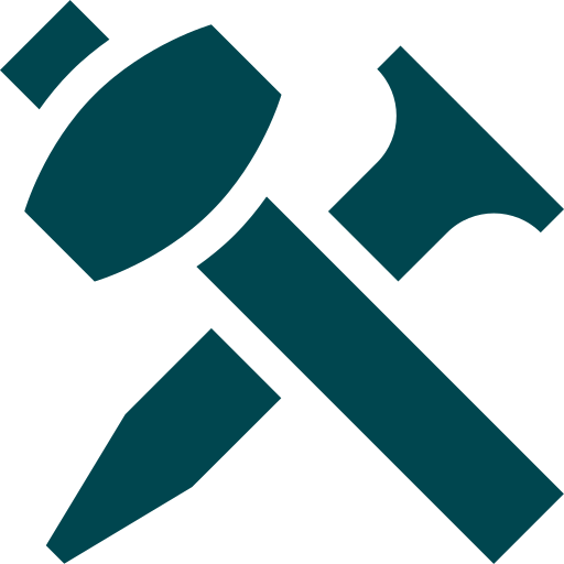 Ikon - Hammer og spett